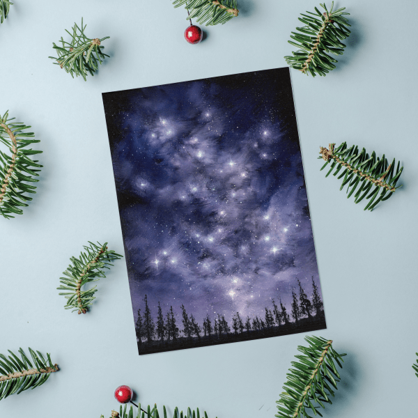Lilac Sky Christmas Cards