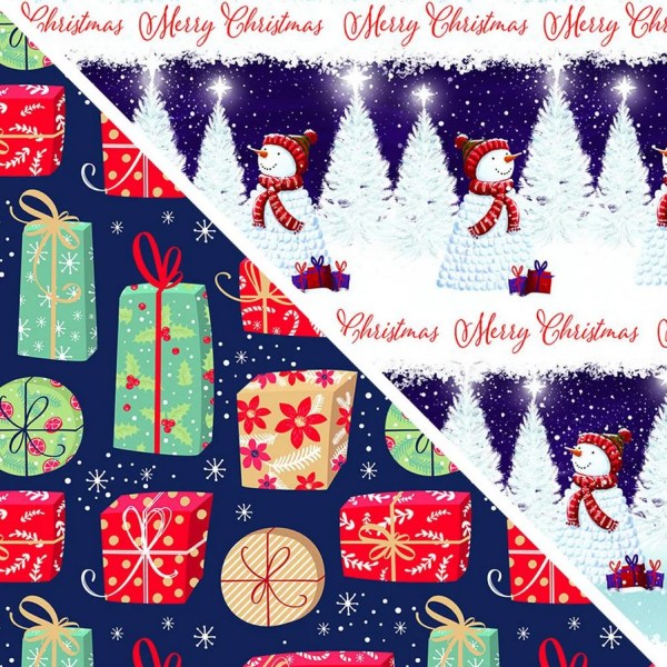 Winter Gifts and Snowmen