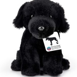 Plush SANE Black Dog