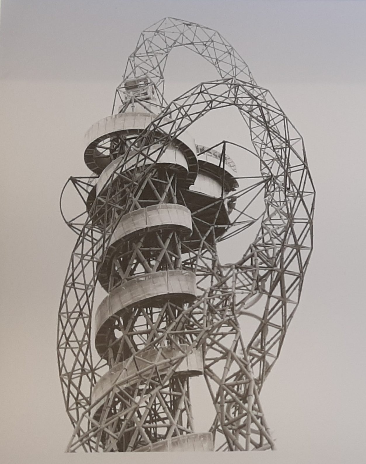 Arcelor Mittal Orbit by Sanchia L. FRAMED Original Signed - Image 2